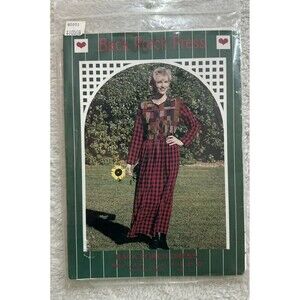 VTG Back Porch Press P025 BACK PORCH DRESS Patchwork Detail XS-XL UNCUT Pattern